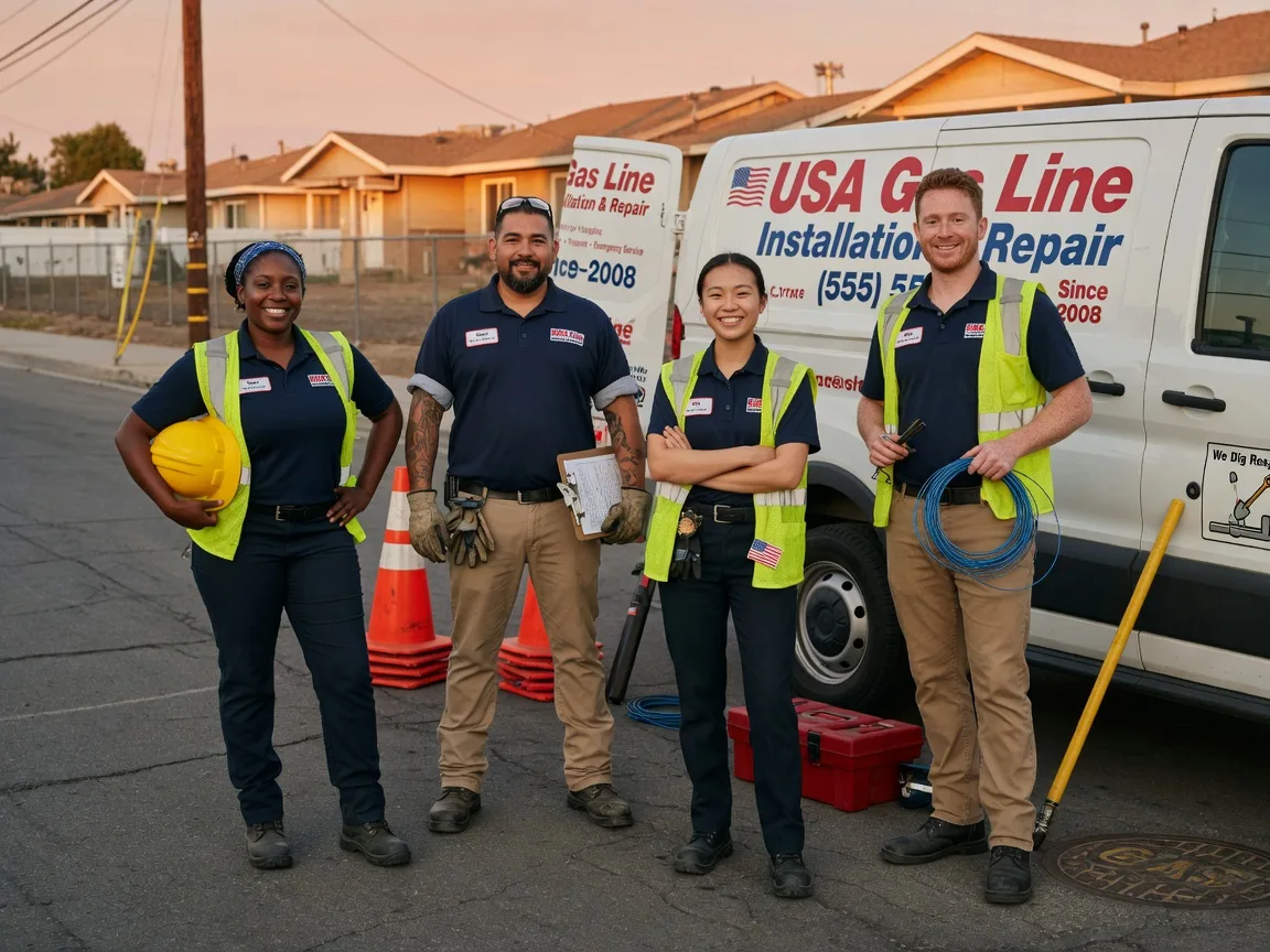 Gas Line Installation company in Boston, IN